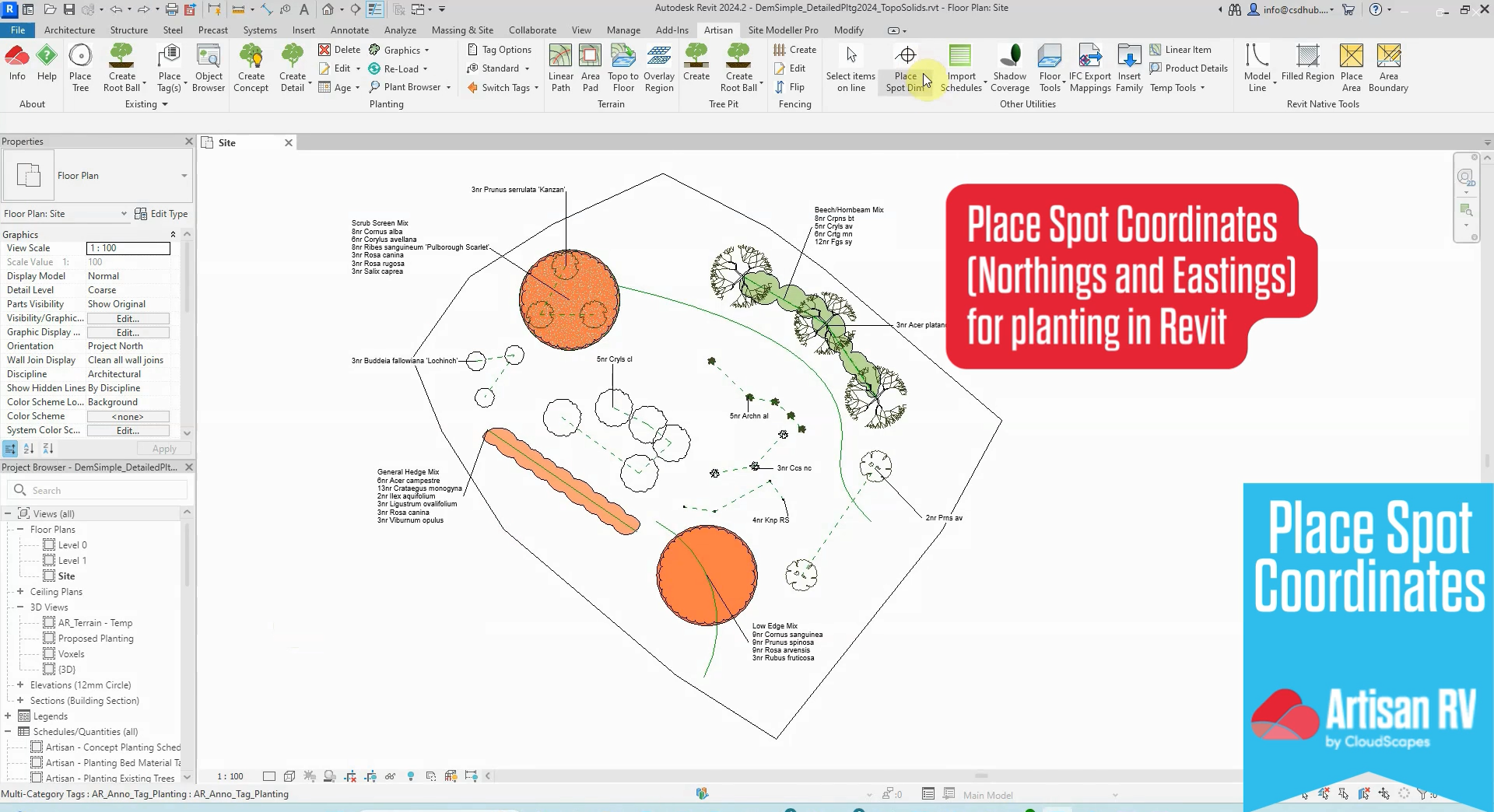 Cloud Clips Autoplace Spot Coordinates