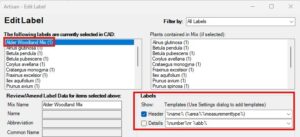 Planting Mix Label Components Artisan